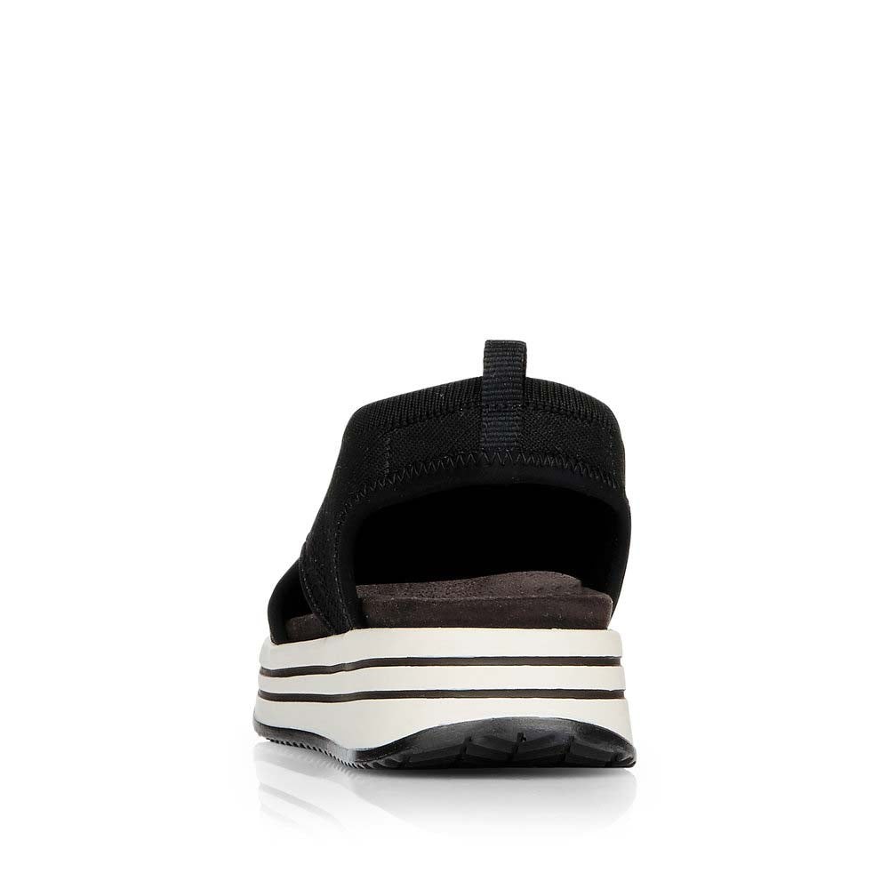 Remonte Women's Style R2955 Athletic Sandal - Black l9mlgcDz