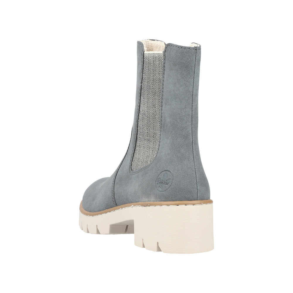 Rieker Synthetic Material Women's Mid Height X5780 Mid-Height Boots - Blue OrCmqqbA