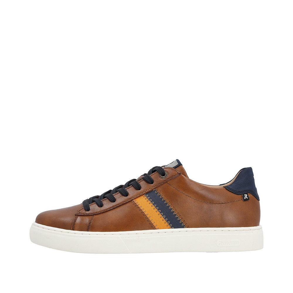 Rieker Evolution Men's Style U0705 Athletic Lace-Up - Brown kHUsTz1K