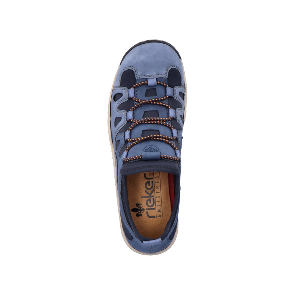 Rieker Women's Style L0546 Athletic Trekking - Blue nwahNCf2