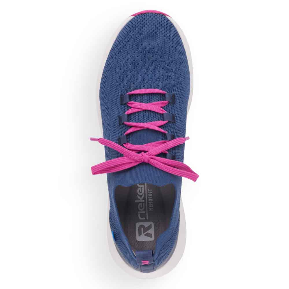 Rieker Evolution Women's Style 42101 Athletic Slip-On - Blue qOOn4ors
