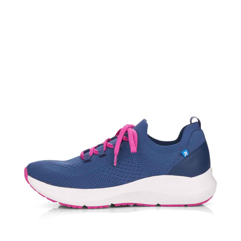 Rieker Evolution Women's Style 42101 Athletic Slip-On - Blue qOOn4ors