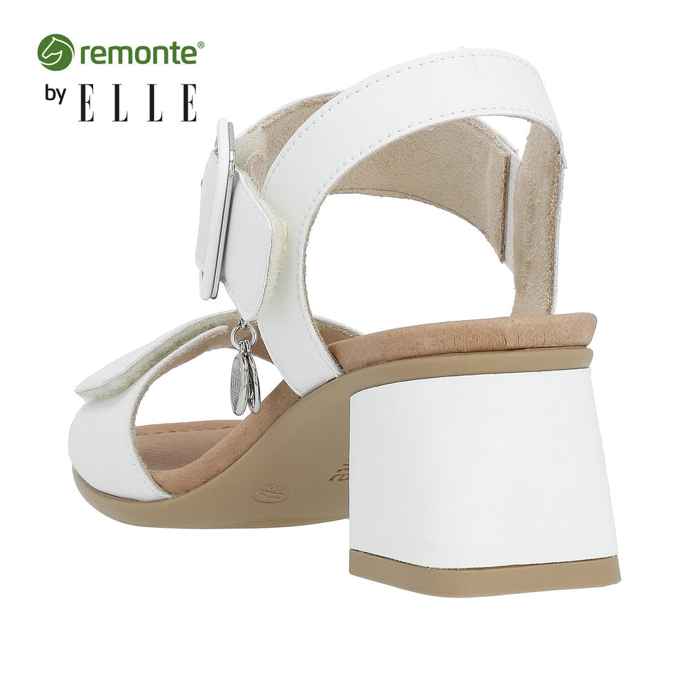 Remonte Women's Style D1K51 Dress Sandal - White GlYuTV82