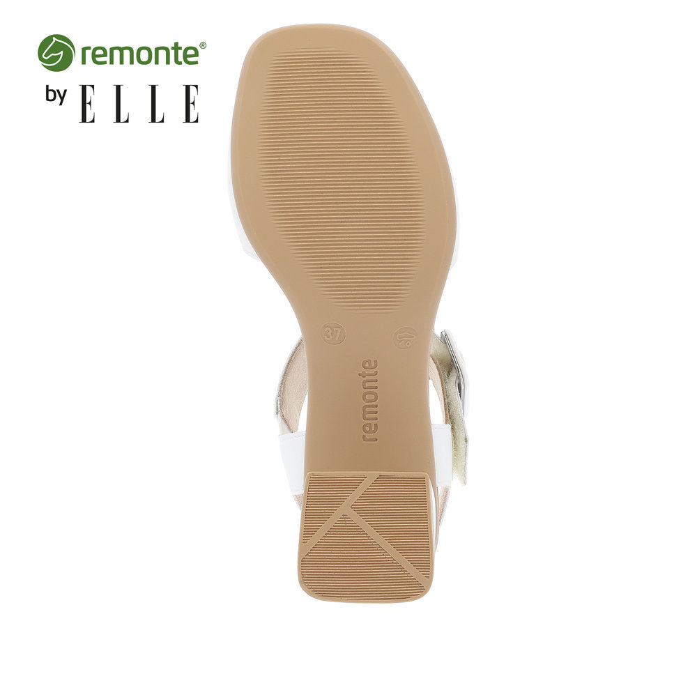 Remonte Women's Style D1K51 Dress Sandal - White GlYuTV82