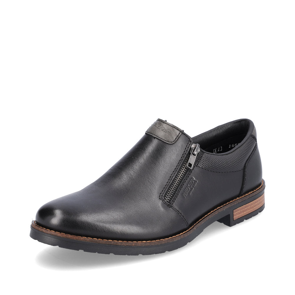 Rieker Men's Style 14661 Dress Zipper - Black