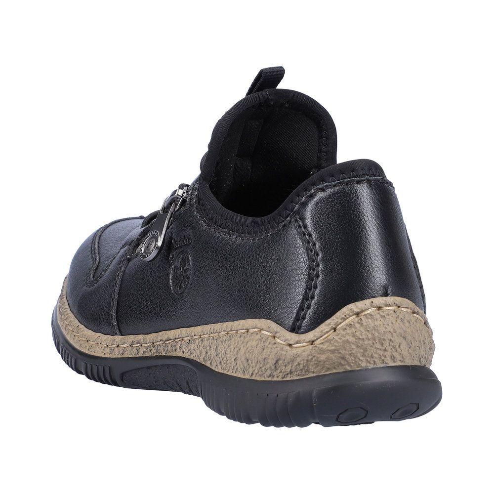 Rieker Leather Women's N32G0-00 - Black fr5ckadx
