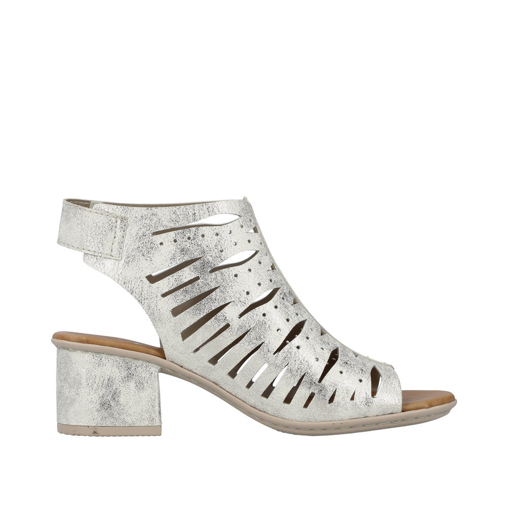 Rieker Women's Style 64676 Dress Sandal Boot - Beige ex4y64ze