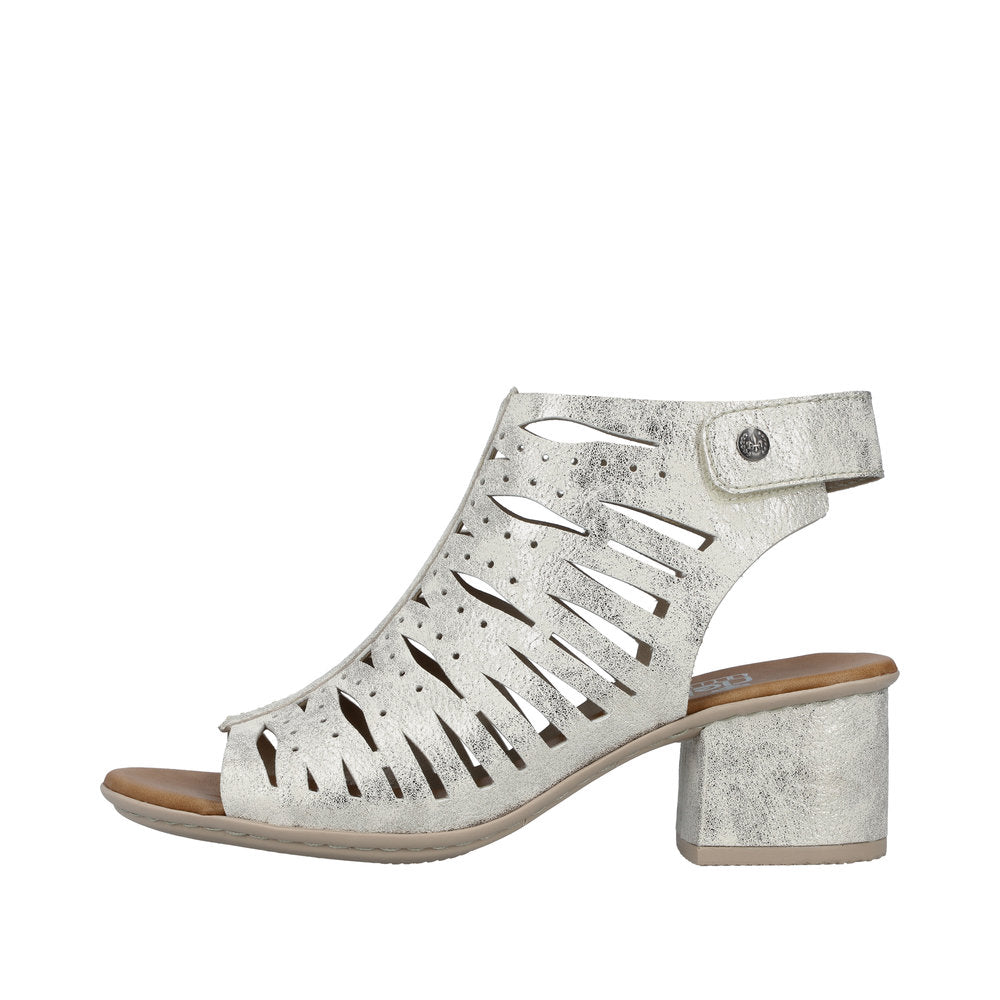 Rieker Women's Style 64676 Dress Sandal Boot - Beige ex4y64ze