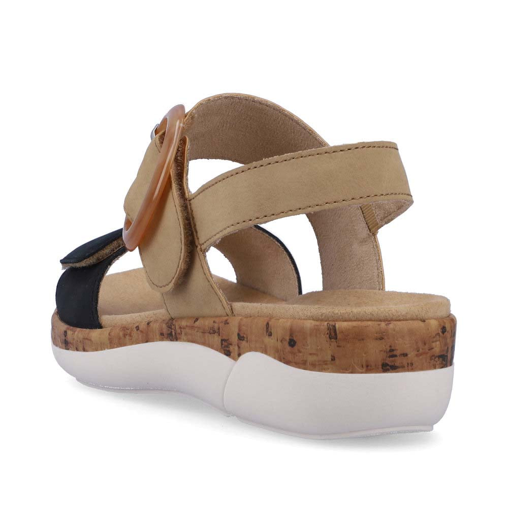 Remonte Women's Style R6853 Casual Sandal - Beige Combination ItvBdmW2