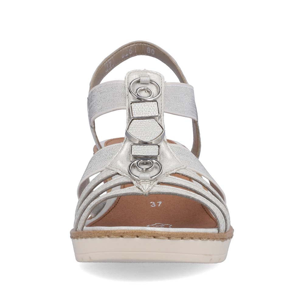 Remonte Women's Style R6264 Dress Sandal - White Combination oAeOWoHz