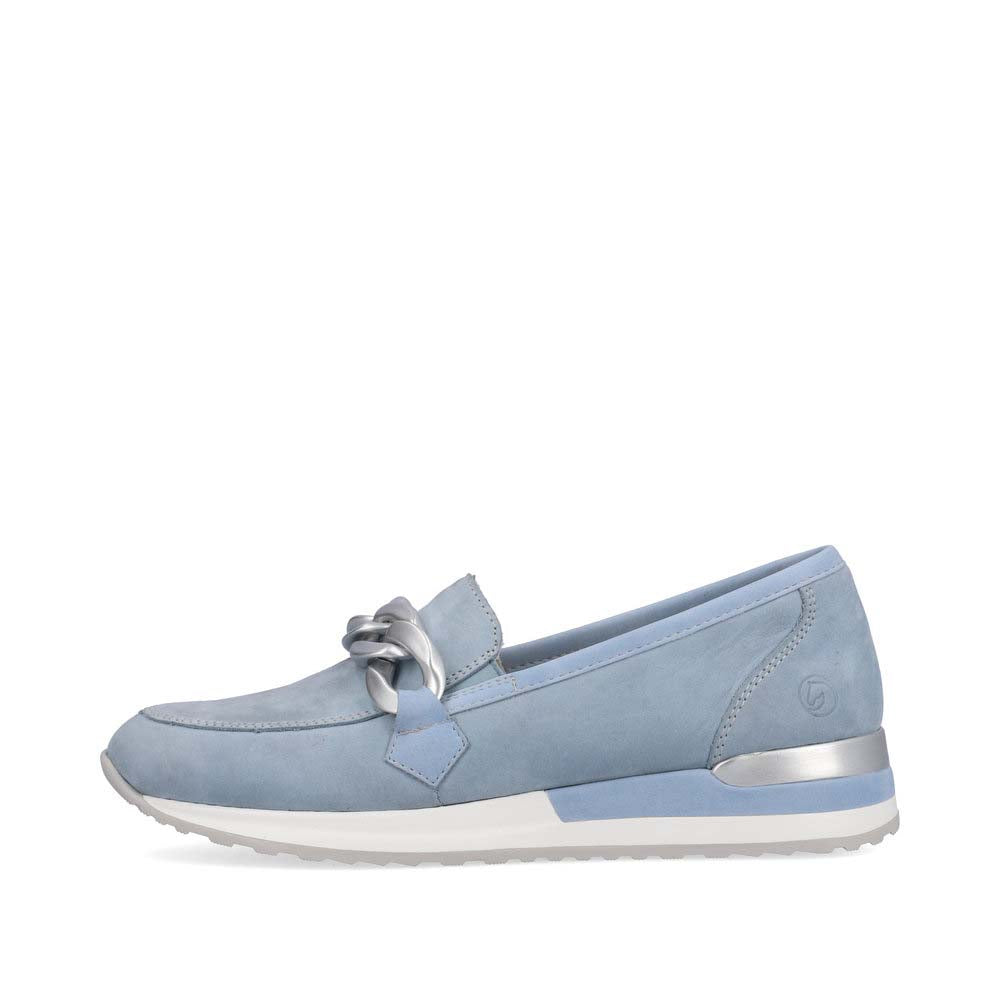 Remonte Women's Style R2544 Dress Slip-On - Blue 3VXLP0hz