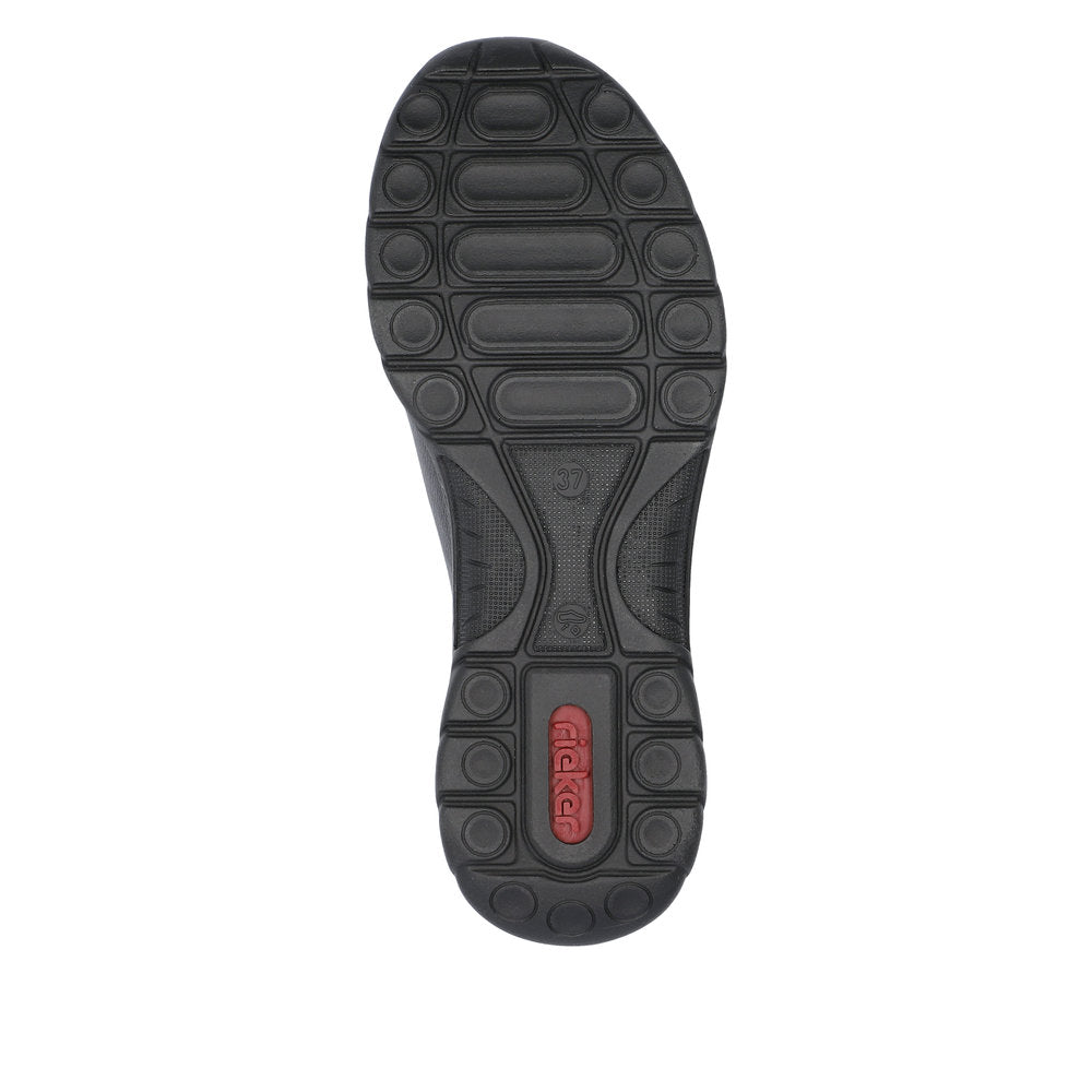 Rieker Women's Style L32P2 Athletic Slip-On - Black CyN9tjWN