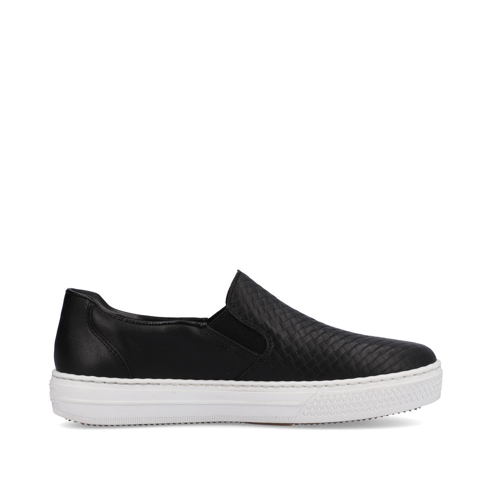 Rieker Women's Style L5967 Casual Slip-On - Black 6cxbPiLD