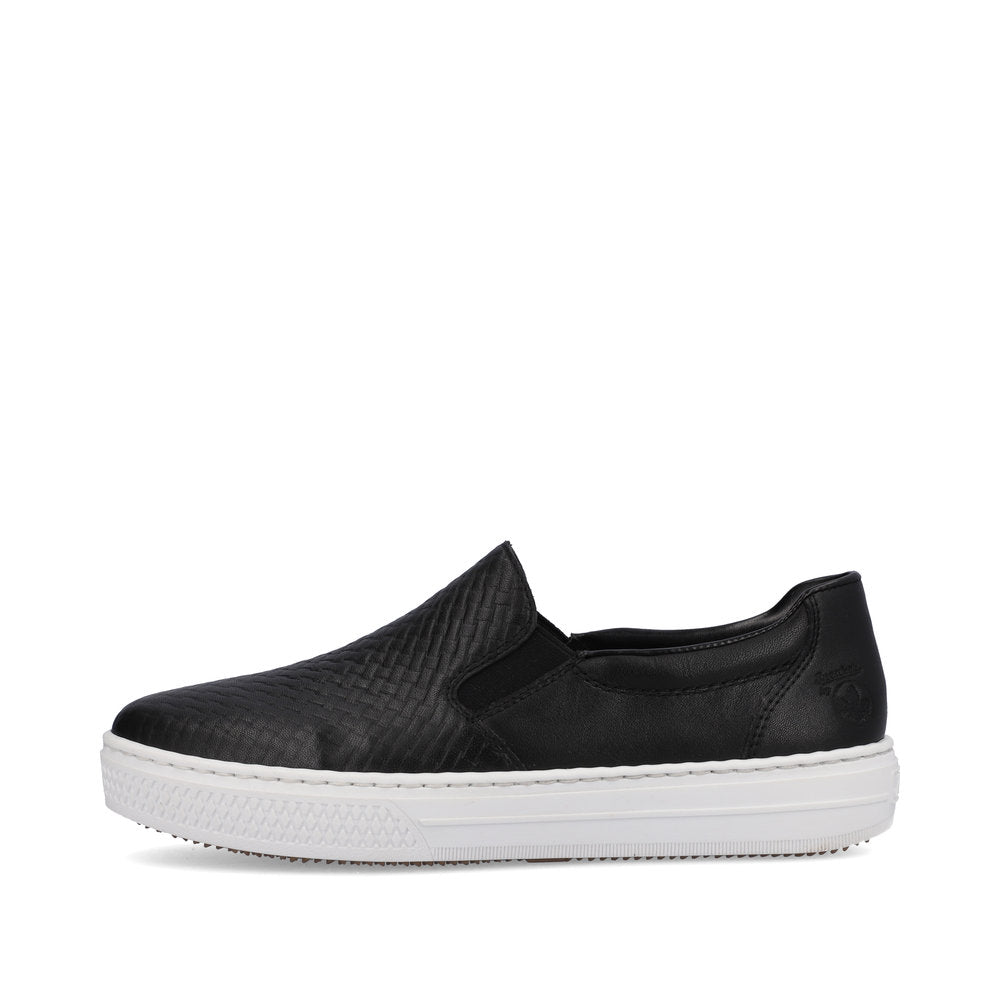 Rieker Women's Style L5967 Casual Slip-On - Black 6cxbPiLD