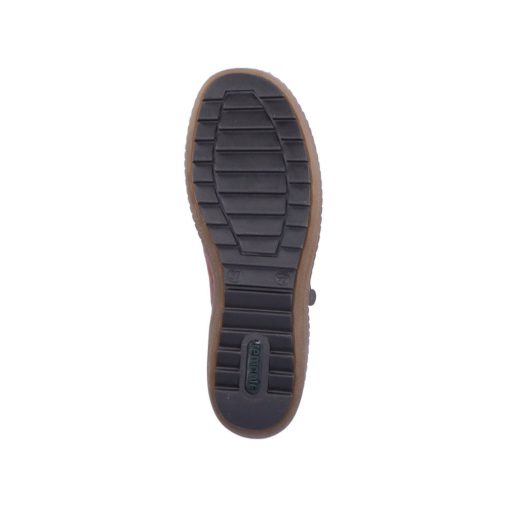Remonte Leather Women's Mid Height R1486-22 Mid-Height Boots - Brown Combination RxtXqBIm