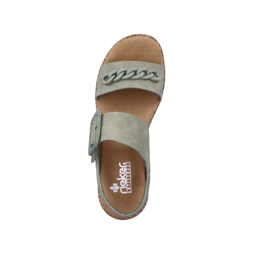 Rieker Women's Style V2350 Casual Sandal - Green BRCcHKsy