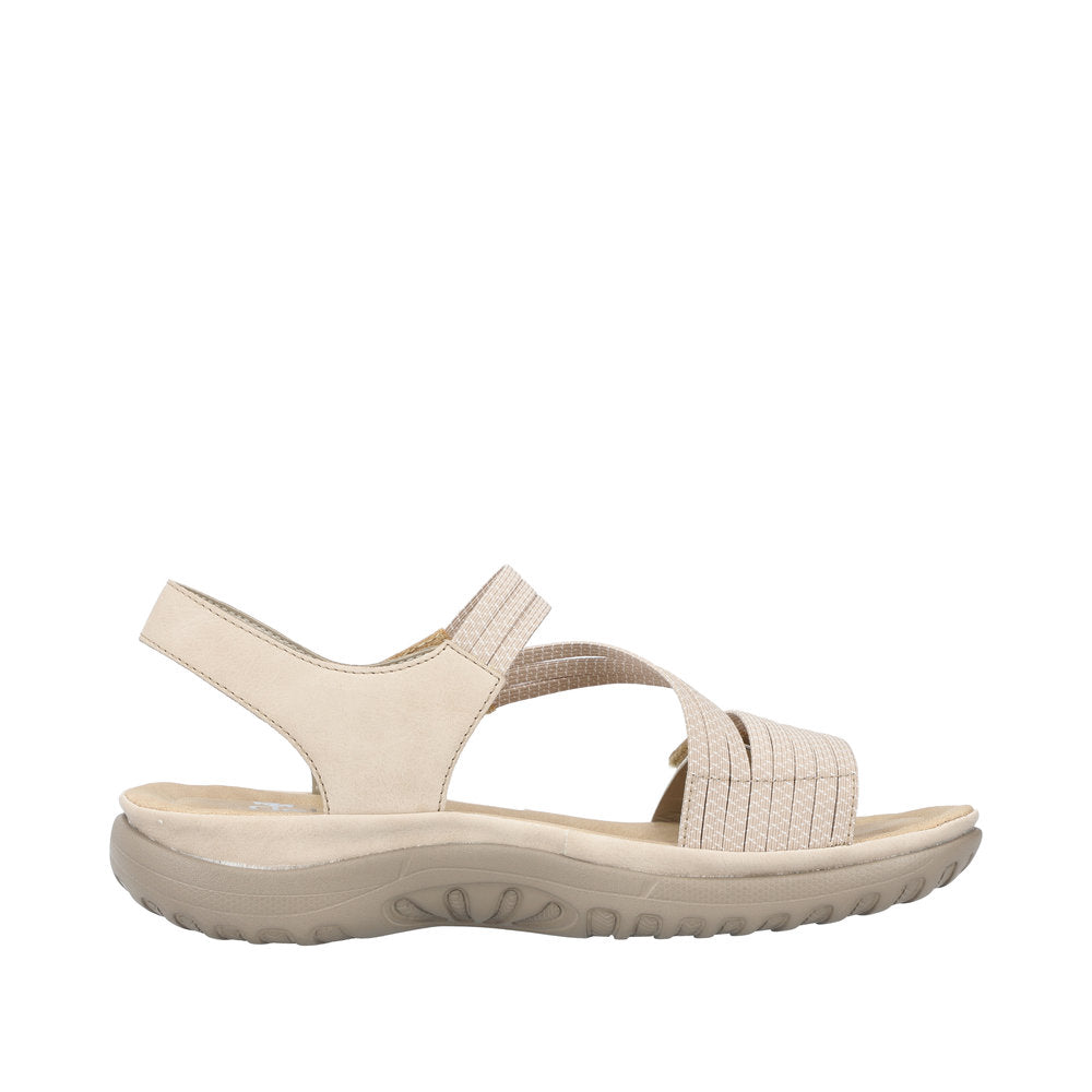 Rieker Women's Style 64870 Athletic Sandal - Beige DIpynKaW