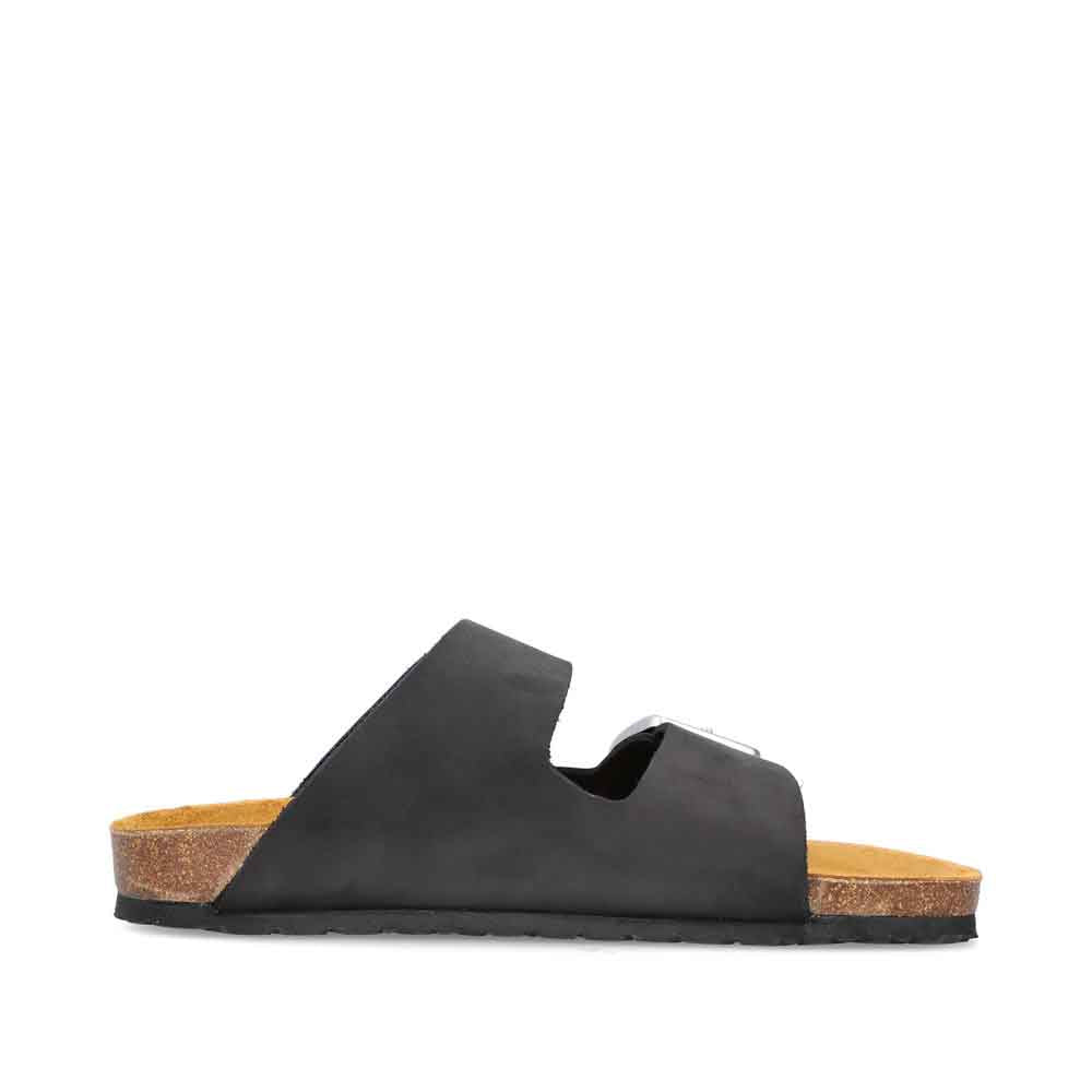 Rieker Women's Style V8084 Casual Mule - Black EyY5WMXe