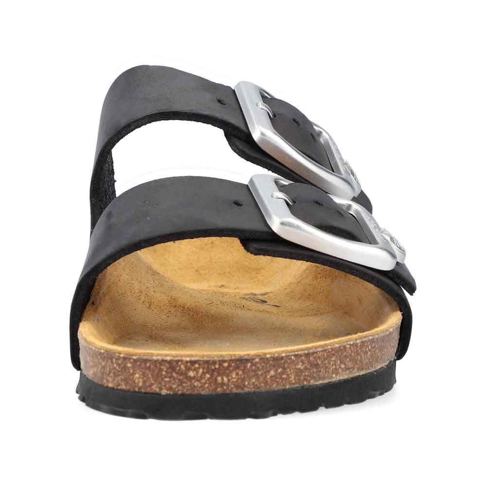 Rieker Women's Style V8084 Casual Mule - Black EyY5WMXe