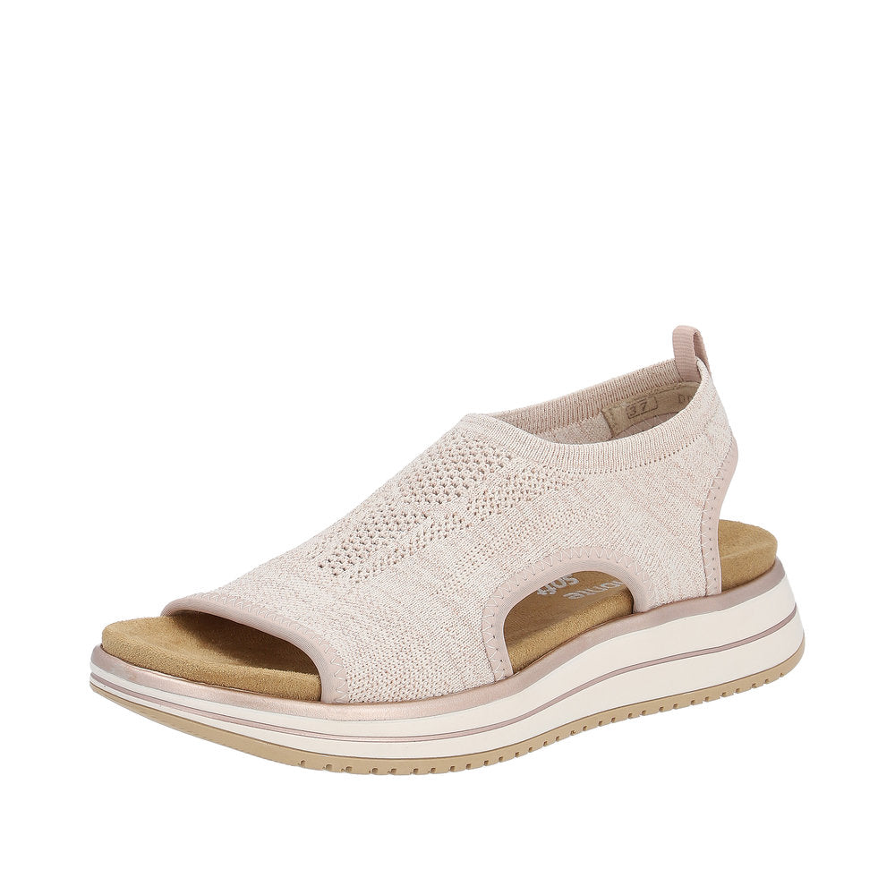 Remonte Women's Style D1J52 Athletic Sandal - Pink