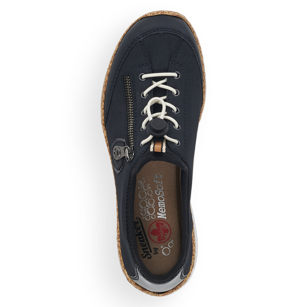 Rieker Women's Style N4263 Athletic Slip-On - Navy wkq63ihq