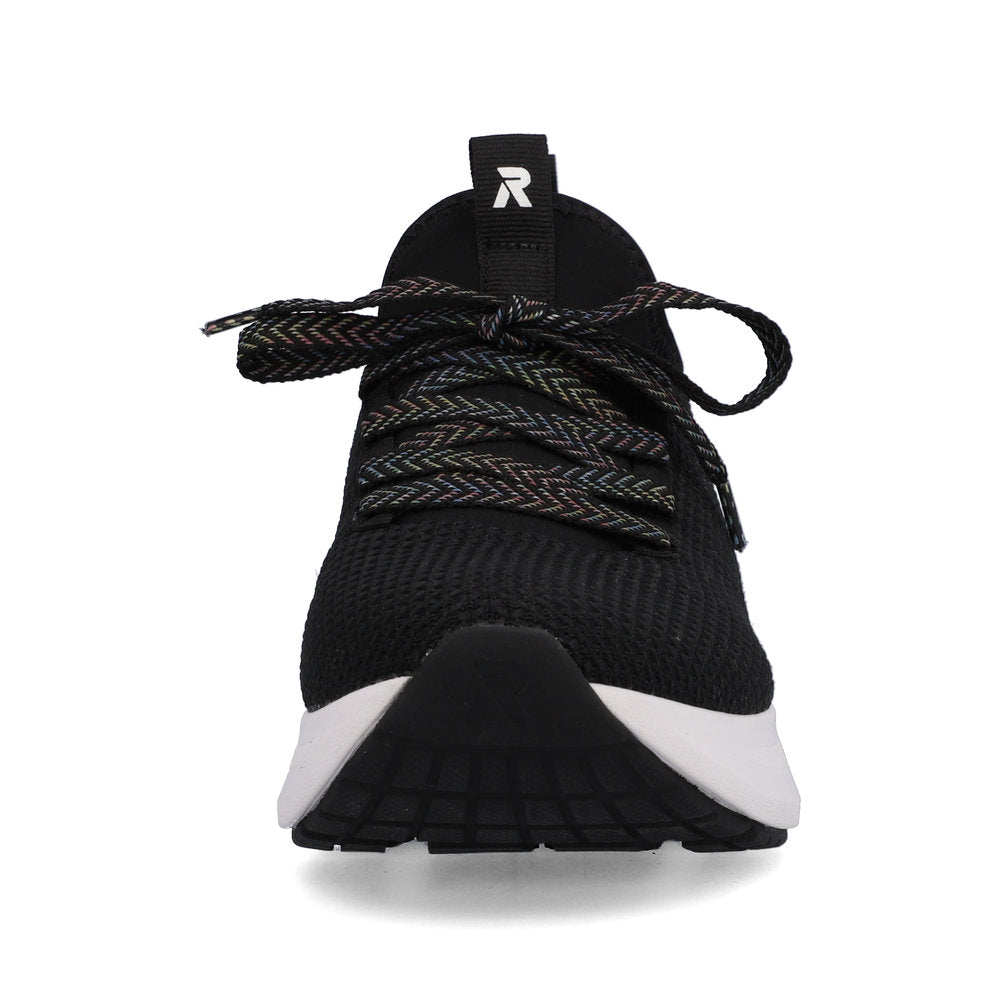 Rieker Evolution Women's Style 42109 Athletic Slip-On - Black xm9K5yC8