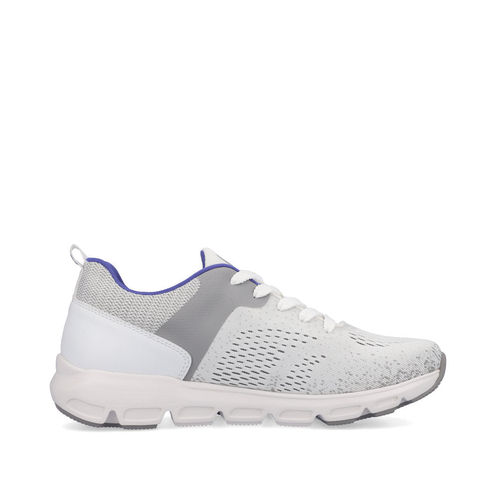 Rieker Evolution Women's Style 40410 Athletic Lace-Up - White Combination VGTRT4VD