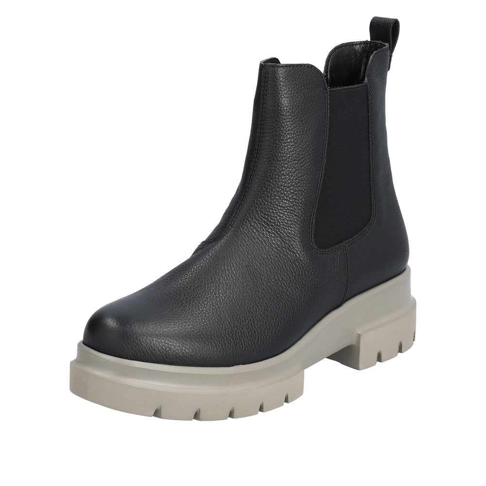 Remonte Leather Women's Mid Height D8984 Mid-Height Boots - Black