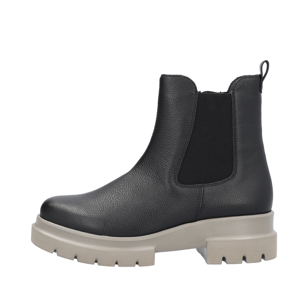 Remonte Leather Women's Mid Height D8984 Mid-Height Boots - Black pkb60jZO