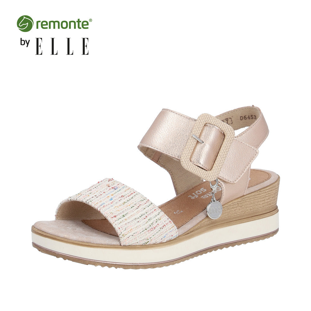 Remonte Women's Style D6453 Dress Sandal - Pink