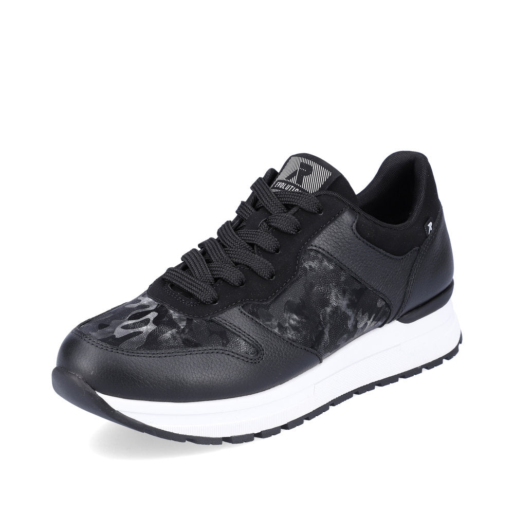 Rieker Evolution Leather Women's 40804 - Black Combination