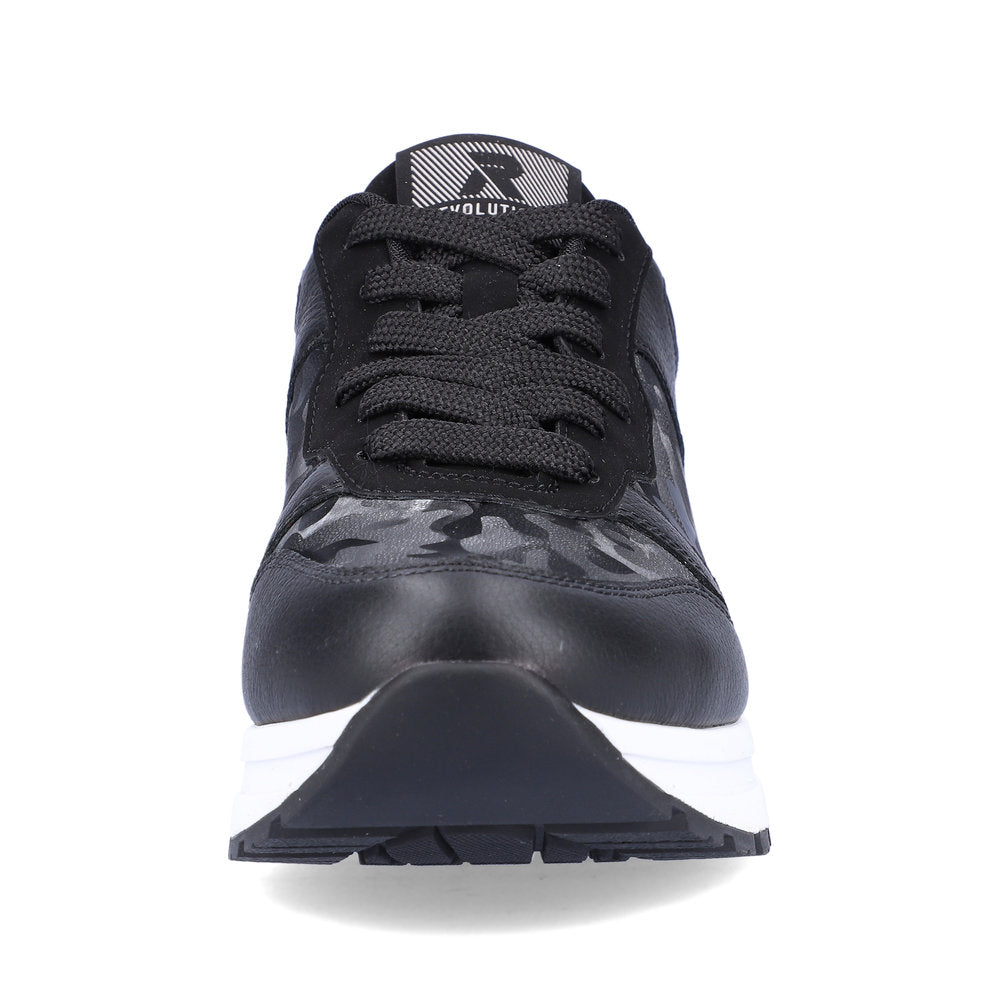 Rieker Evolution Leather Women's 40804 - Black Combination 98rKCzl7