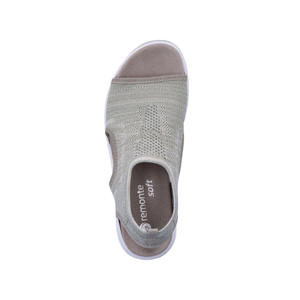 Remonte Women's Style R2955 Athletic Sandal - Green BI3ItbM8