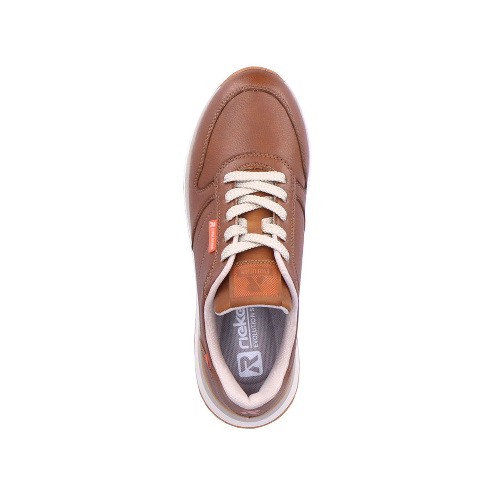 Rieker Evolution Leather Women's 42500 - Brown 1i7zlwfG