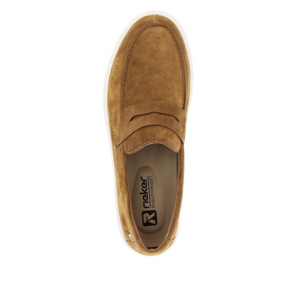 Rieker Evolution Men's Style U0703 Casual Slip-On - Brown 53pmL8Q7