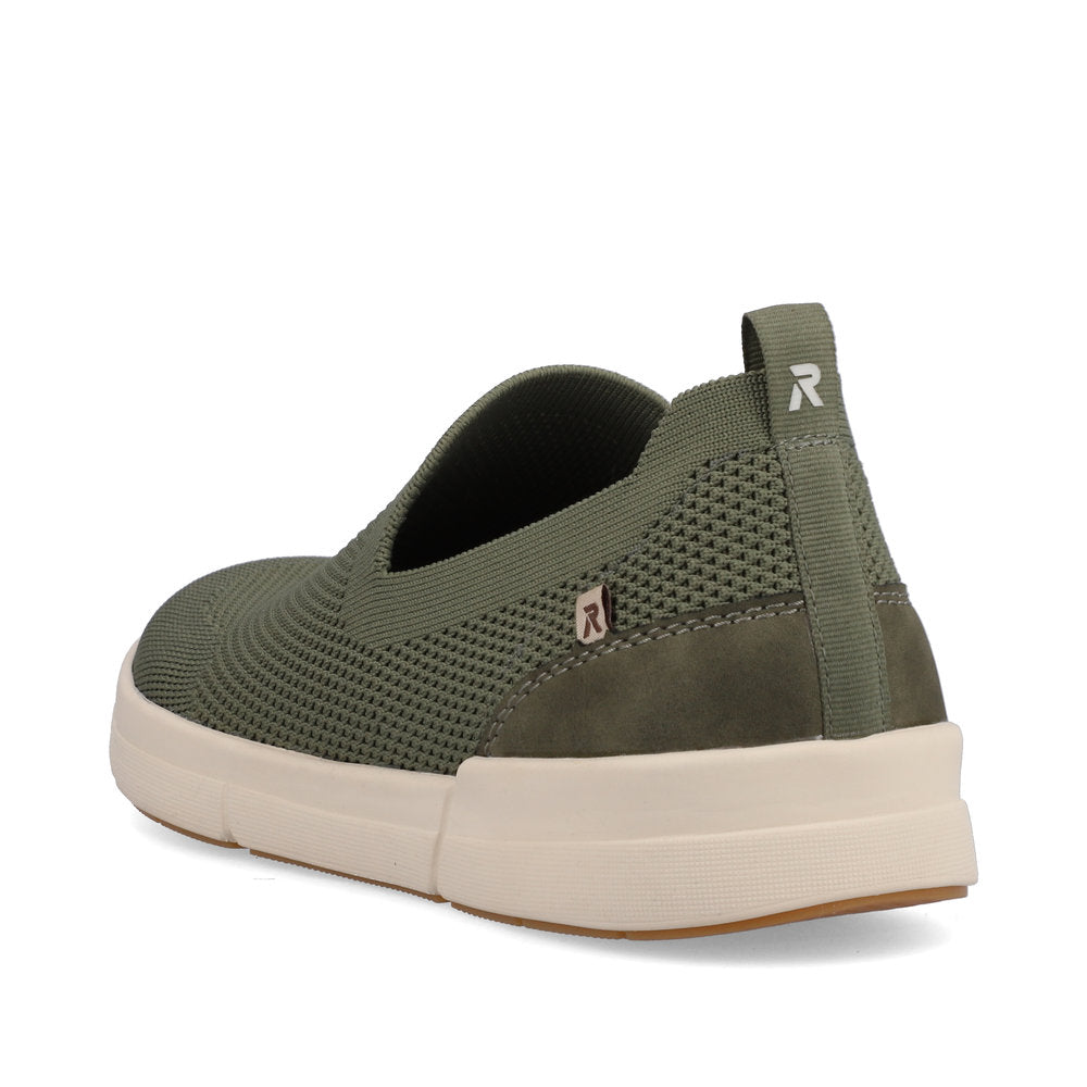 Rieker Evolution Men's Style 07106 Athletic Slip-On - Green DZ0KR4fM