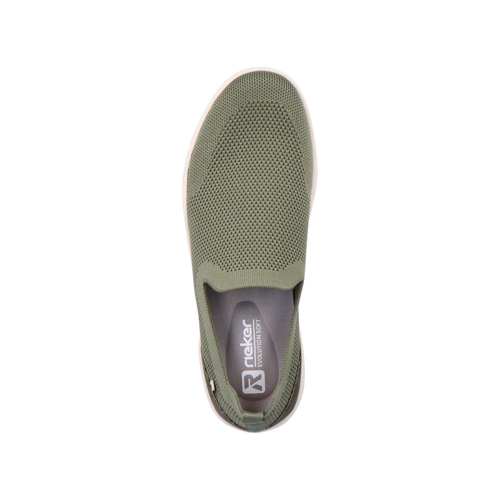 Rieker Evolution Men's Style 07106 Athletic Slip-On - Green DZ0KR4fM