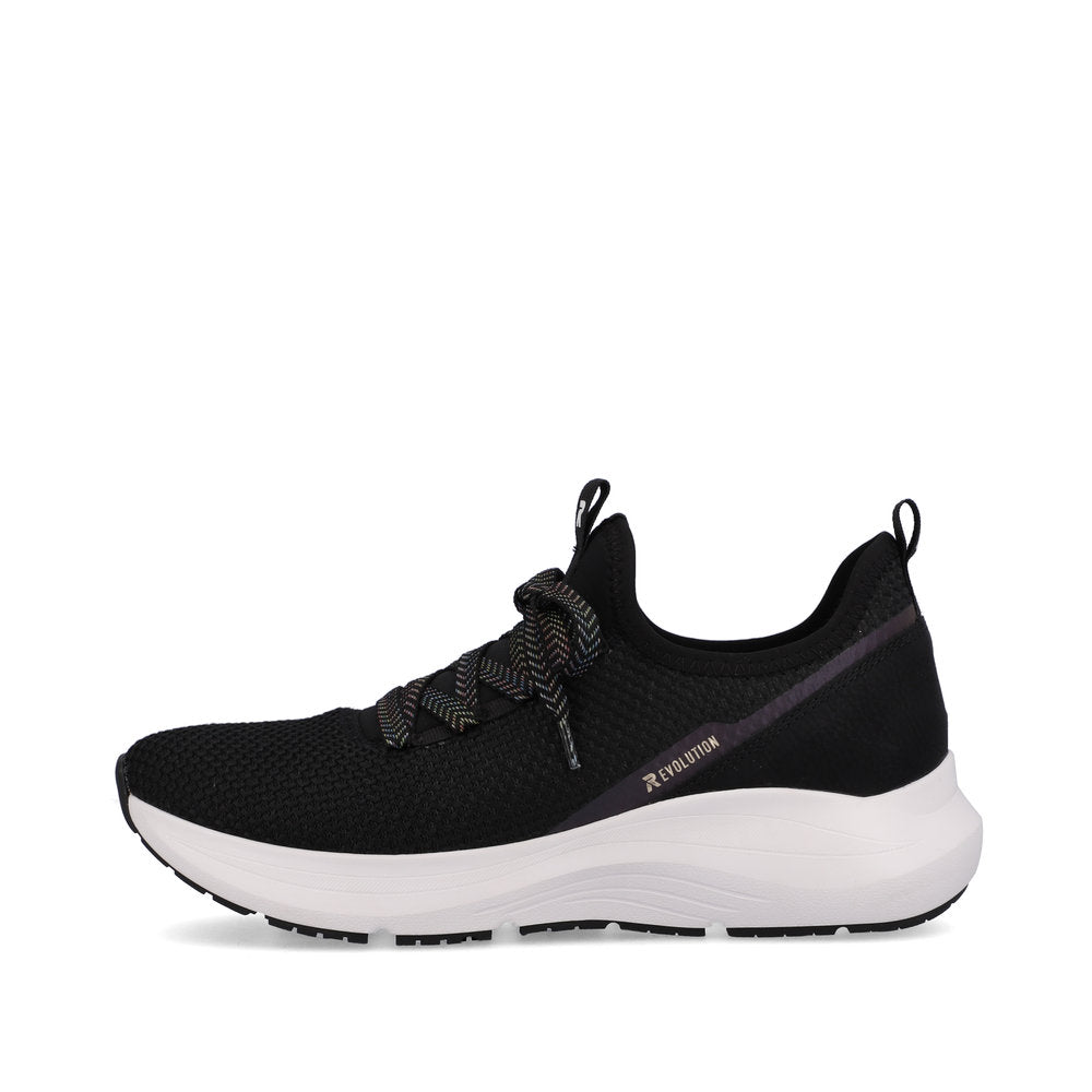 Rieker Evolution Women's Style 42109 Athletic Slip-On - Black mA7T2FPD