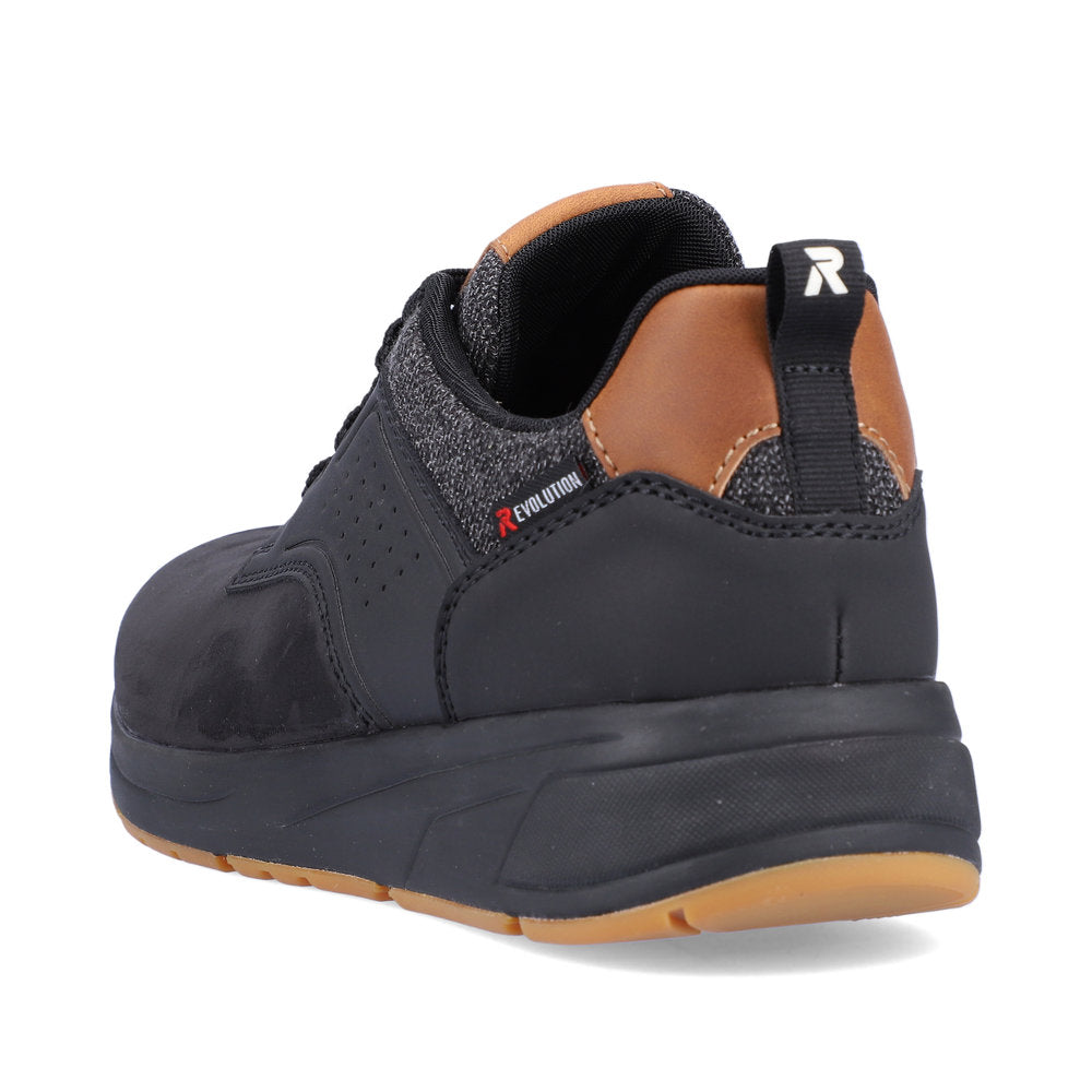 Rieker Evolution Synthetic Leather Men's 07005 - Black Em0RFy0W