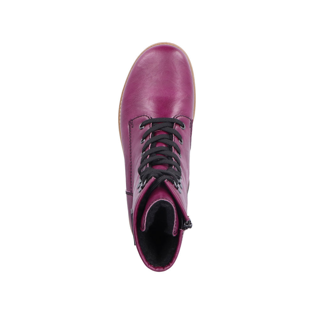 Rieker Synthetic Material Women's Short 73512 Ankle Boots - Red jw1q84DH