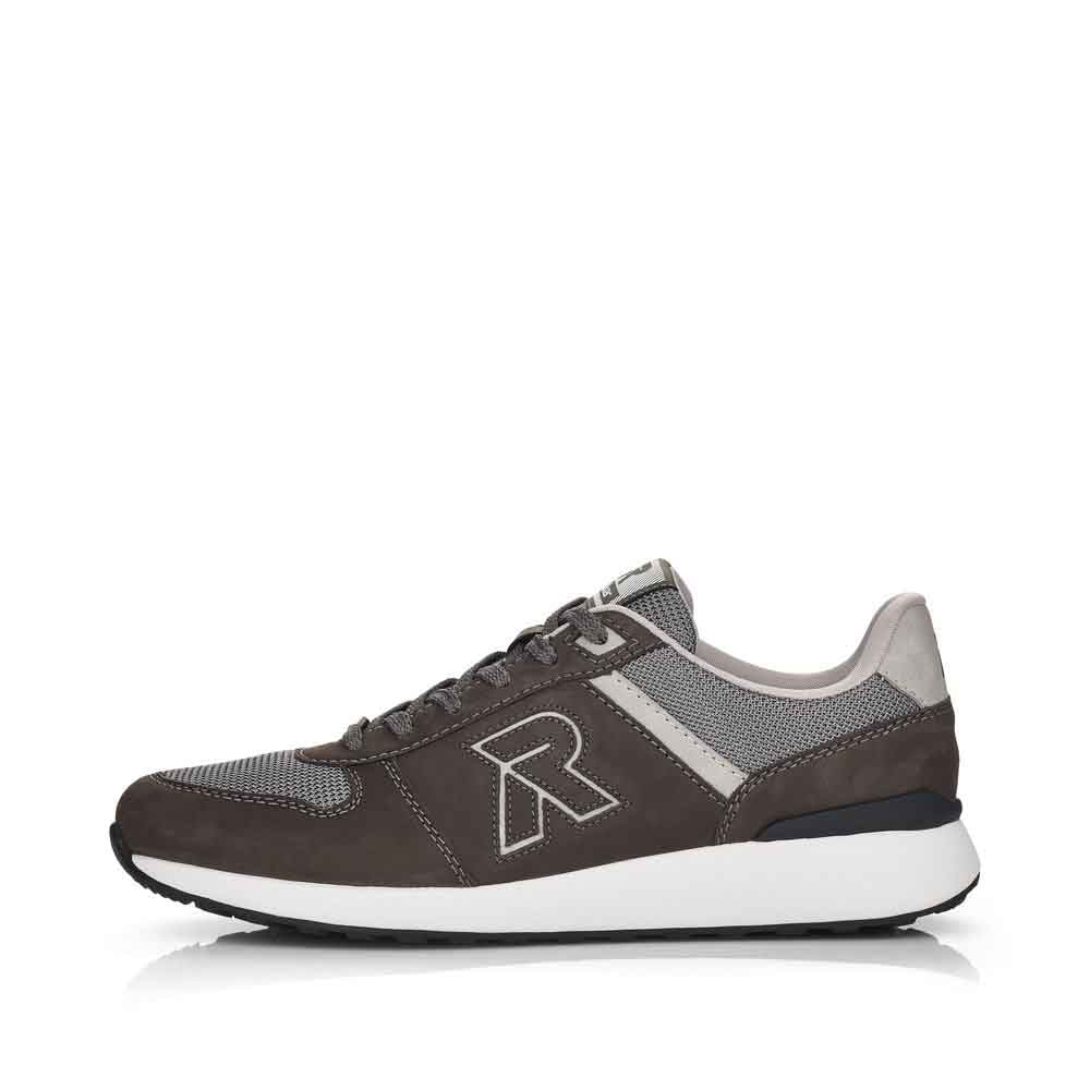 Rieker Evolution Men's Style 07601 Athletic Lace-Up - Grey AsRF9oV5