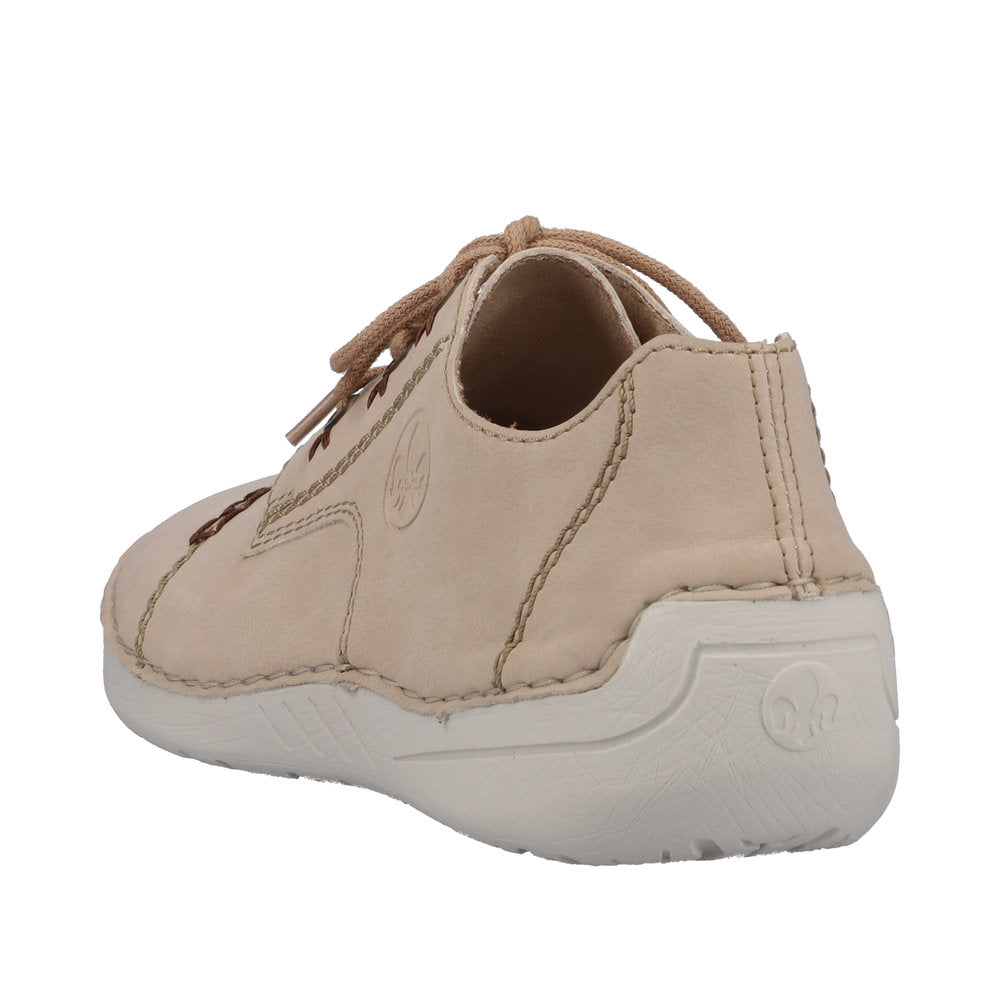 Rieker Women's Style 52520 Casual Lace-Up - Beige pKpnNImM