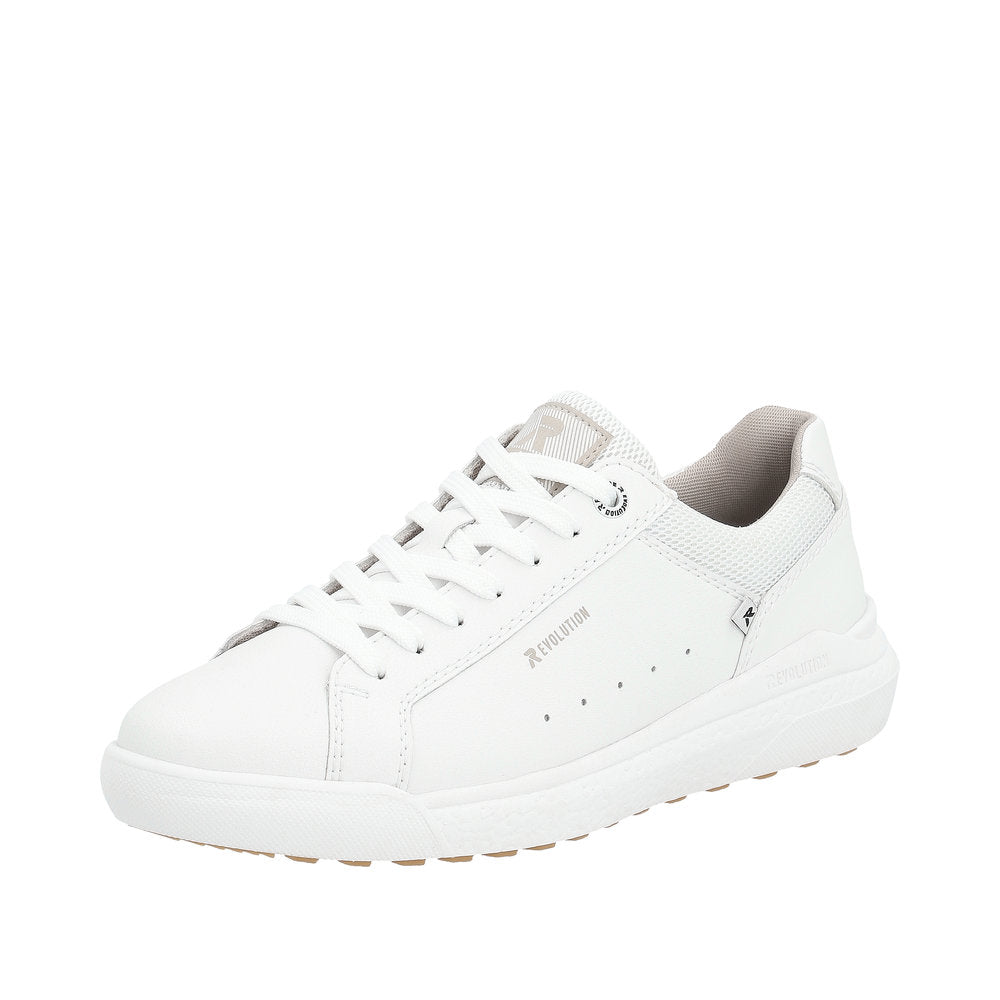 Rieker Evolution Women's Style W1100 Athletic Lace-Up - White