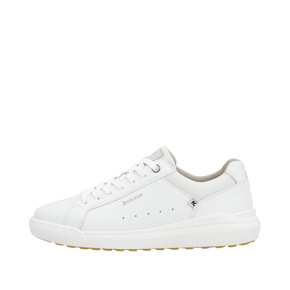 Rieker Evolution Women's Style W1100 Athletic Lace-Up - White bE2d0c9p