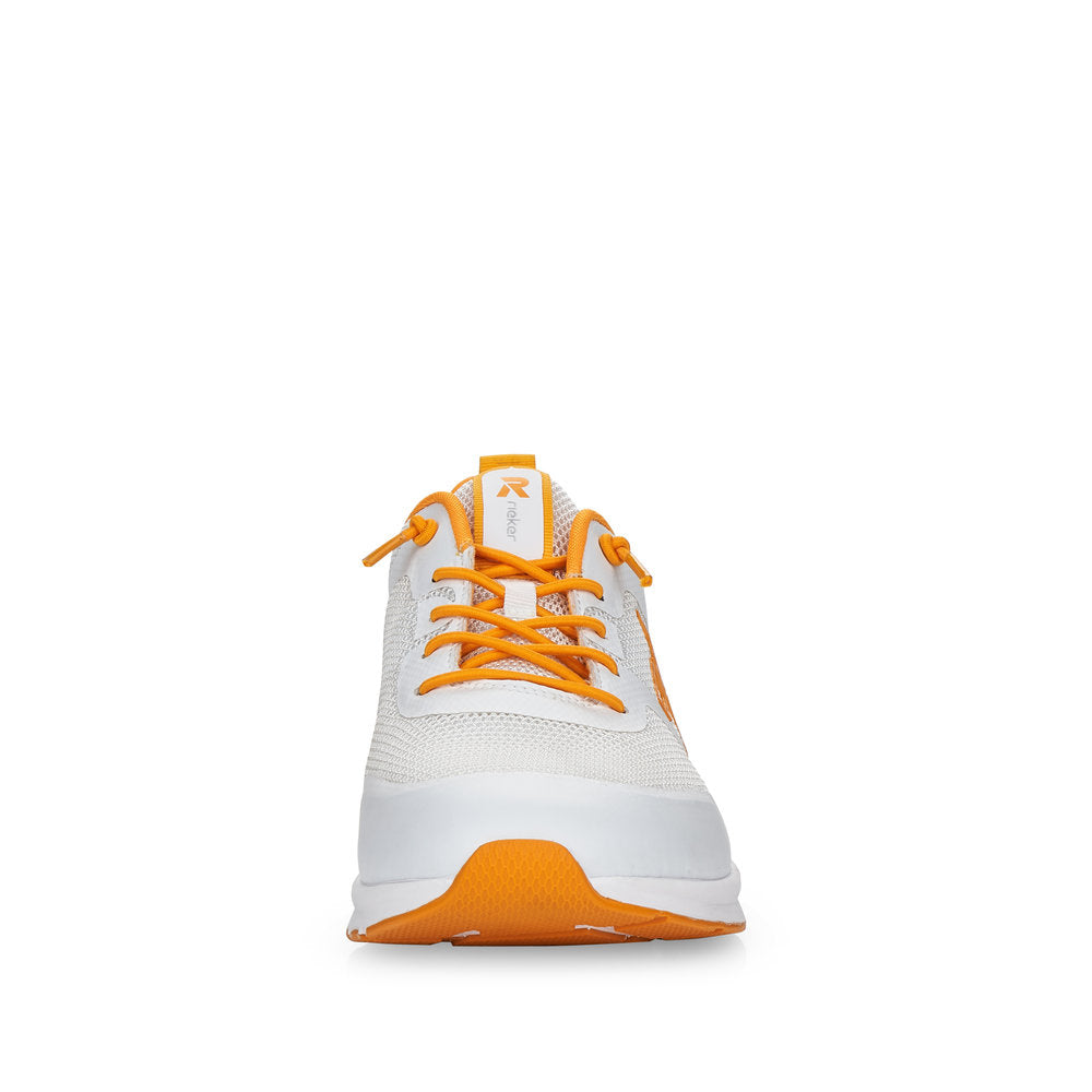 Rieker Evolution Women's Style 40102 Athletic Lace-Up - White Combination KbS6QBDq