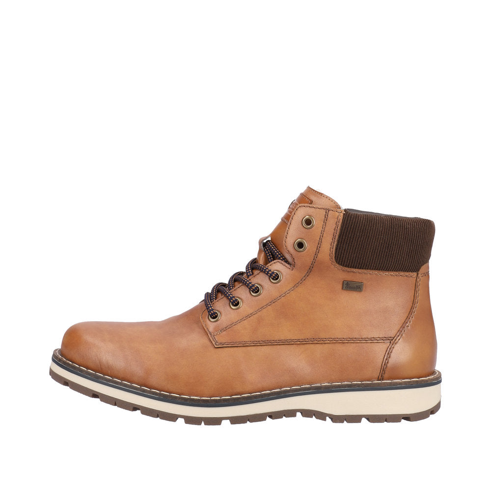 Rieker Leather Men's 38405 Ankle Boots - Brown mfzjLKCM