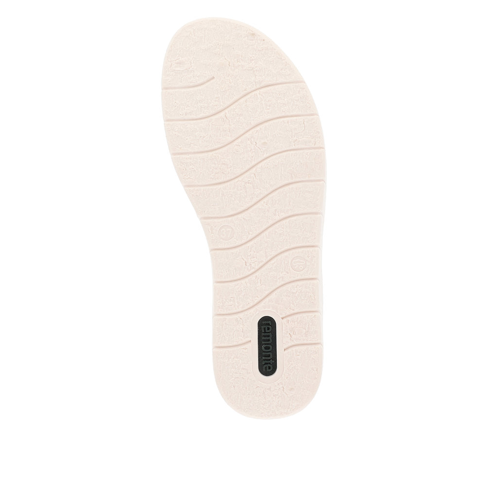 Remonte Women's Style D2073 Casual Sandal - Beige Combination 9k0CKSGQ