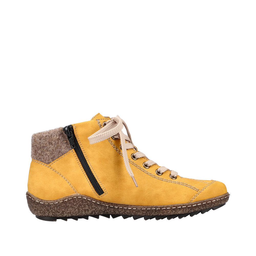 Rieker Synthetic Material Women's Short L7543 Ankle Boots - Yellow LM9f5CJE