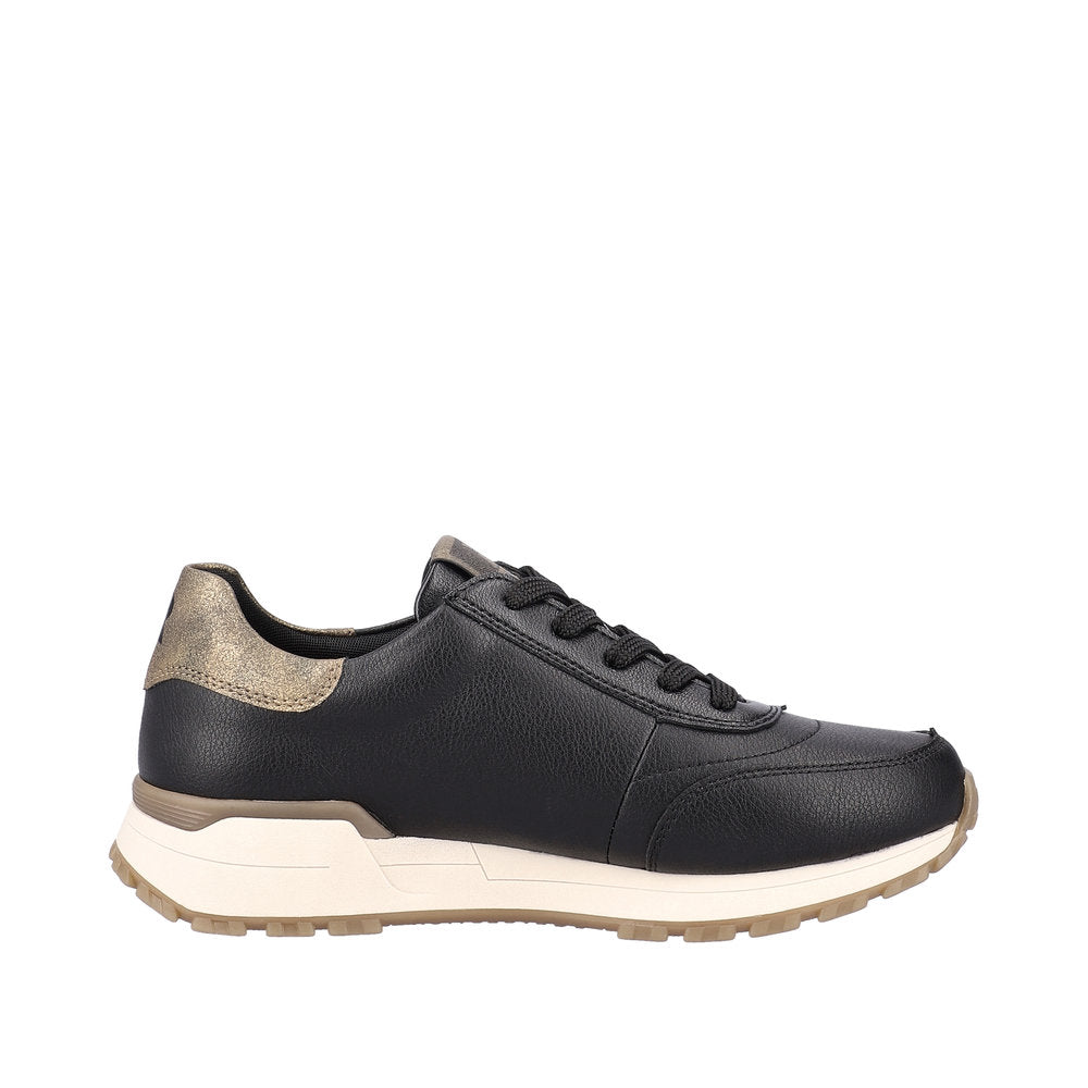 Rieker Evolution Leather Women's W0604 - Black DnjLBezb