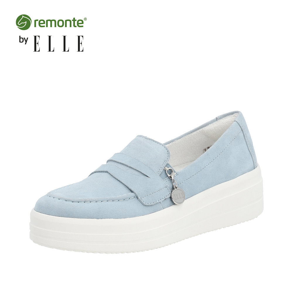 Remonte Women's Style D1C05 Dress Slip-On - Blue